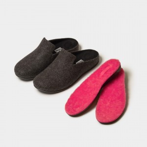 Women's Fitflop Chrissie Shearling Slippers Insoles Pink | CA-4520913-YS