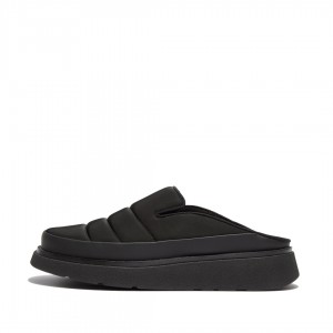 Women's Fitflop Gen-Ff Poly Mules Black | CA-1874395-VU