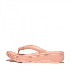 Women's Fitflop Relieff Eva Tpu Thongs Toe-Post Sandals Pink | CA-0428691-CN