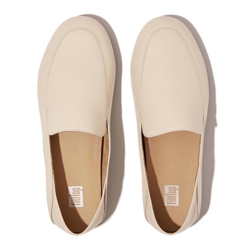 Women's Fitflop Allegro Loafers Beige | CA-0143568-KH