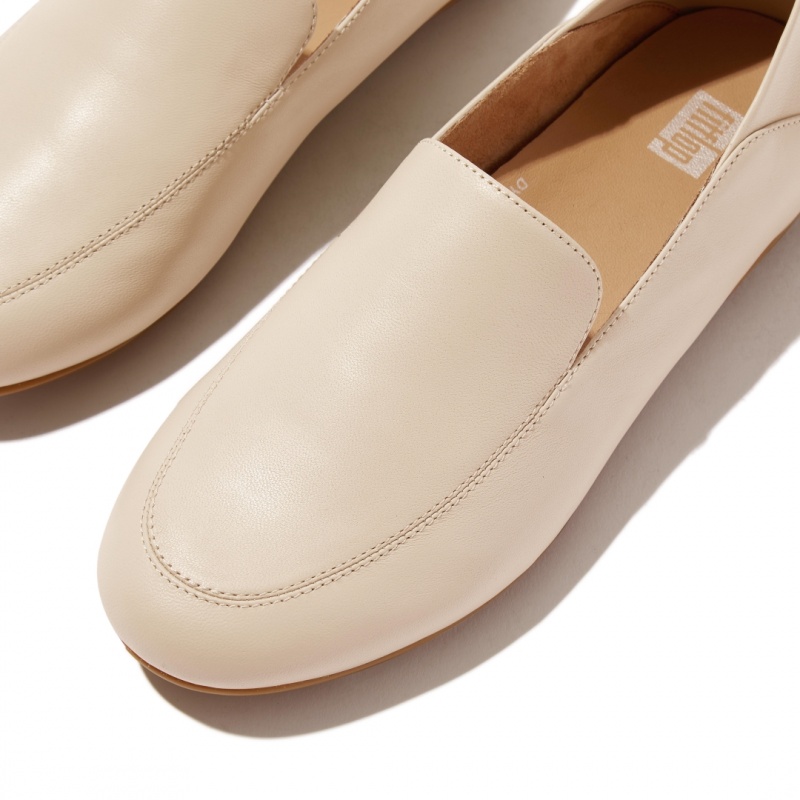 Women's Fitflop Allegro Loafers Beige | CA-0143568-KH