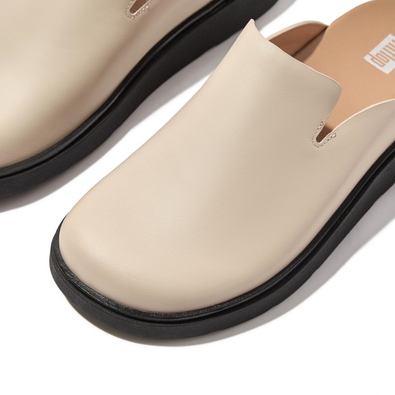 Women's Fitflop Gen Ff Mules Beige | CA-3269540-VM