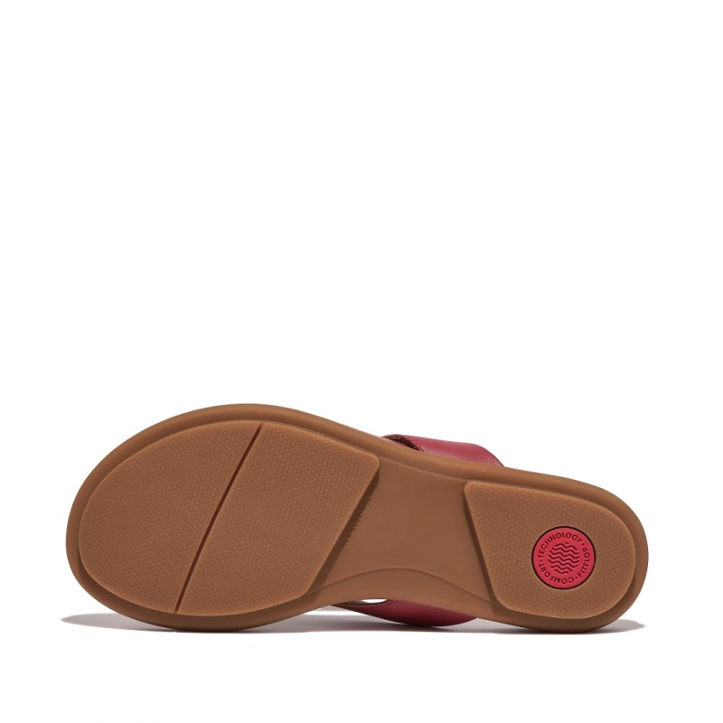 Women's Fitflop Gracie Flip Flops Red | CA-0842917-QC