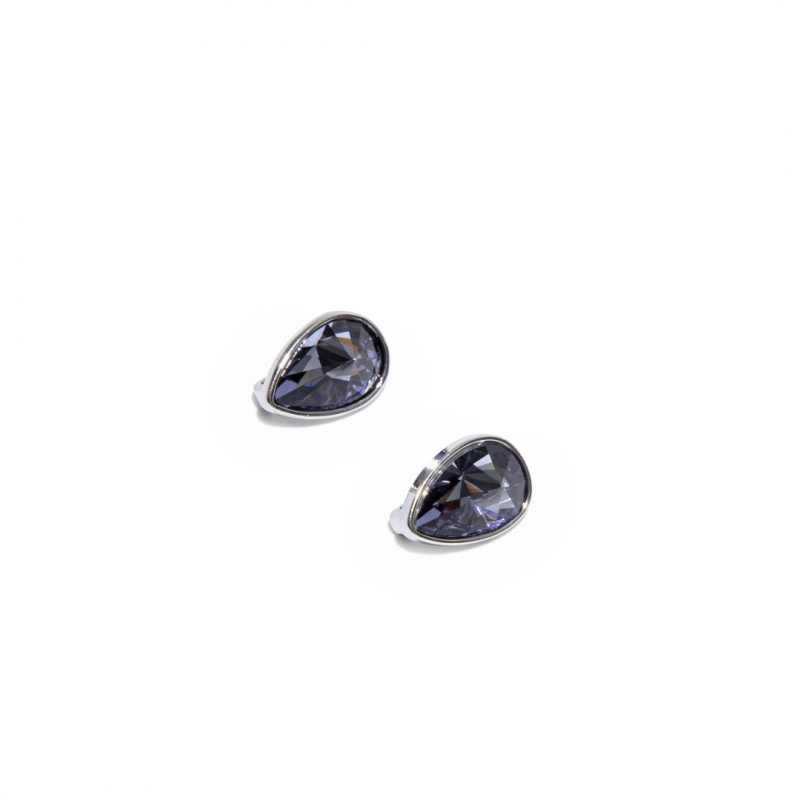 Women\'s Fitflop Iqushion Crystal Teardrop 2-Pack Charms Navy | CA-6479128-EL