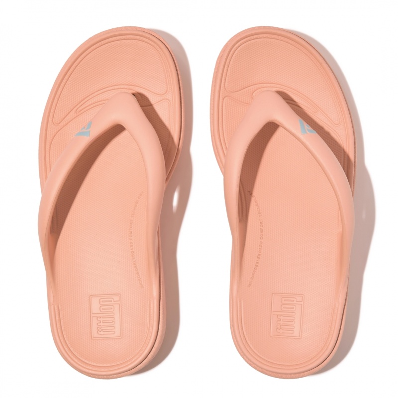 Women's Fitflop Relieff Eva Tpu Thongs Toe-Post Sandals Pink | CA-0428691-CN